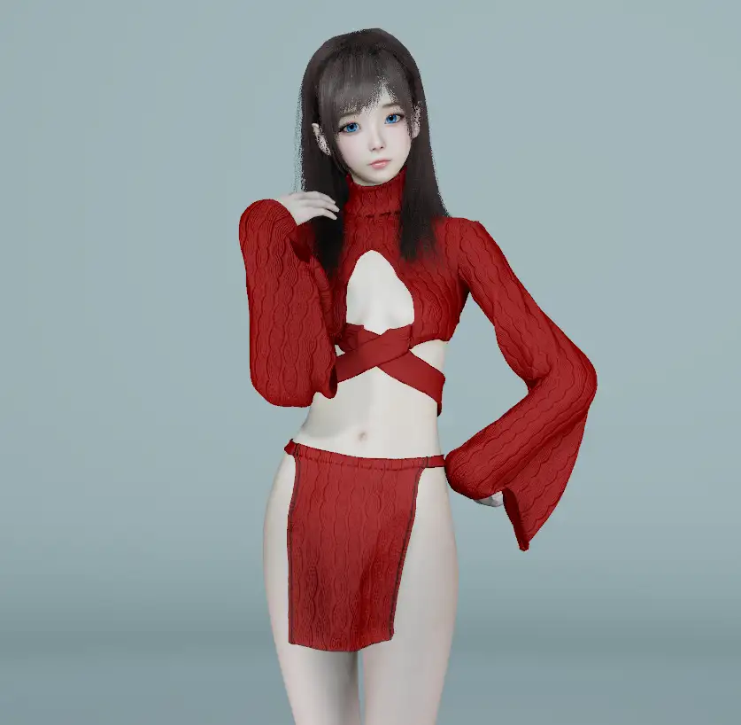 图片[1]-vvvevevvv.Hana_Loincloth_Outfit.1-哈基米社区